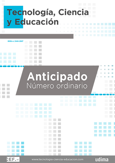 					Ver Revista Tecnología, Ciencia y Educación N.º 30 Enero-Abril 2025
				